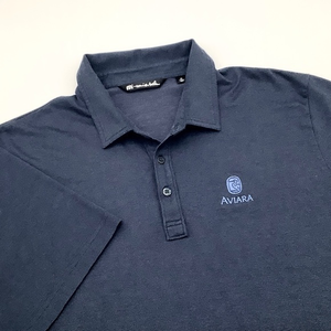 Travis Mathew Mens Short Sleeve Golf Polo‎ Shirt Blue Size XL